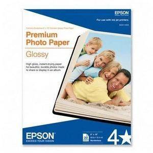  EPSON PREMIUM GLOSSY PHOTO PAPER (2 PACK) A6 (10 X 15CM) 80   OEM : S042167