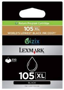   LEXMARK  (BLACK) NO 105XL  OEM: 14N0822E