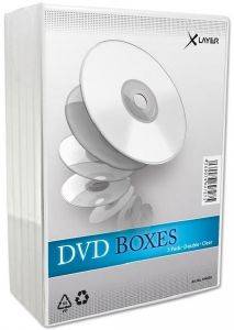 DVDBOX 2 DVDS XLAYER CLEAR 5 