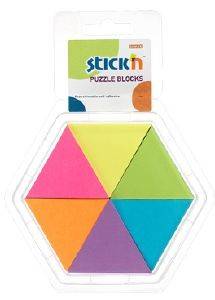   STICKN   PAZZLE BLOCKS 6   43X50MM 150 