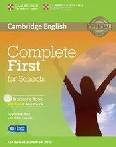 COMPLETE FIRST FOR SCHOOLS STUDENTS BOOK (+CD-ROM) 