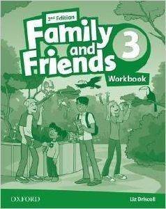 FAMILY AND FRIENDS 3 WORKBOOK 2ND EDITION