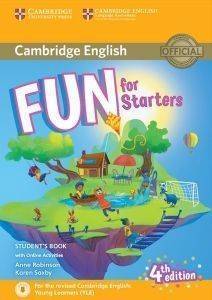 FUN FOR STARTERS STUDENTS BOOK (+ AUDIO & ONLINE ACTIVITIES) (FOR REVISED EXAM FROM 2018) 4TH ED