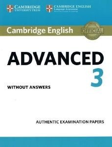 CAMBRIDGE ENGLISH ADVANCED 3 STUDENTS BOOK WITHOUT ANSWERS