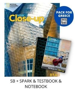 NEW CLOSE-UP B1+ PACK FOR GREECE (STUDENTS BOOK- SPARK- TESTBOOK-NOTEBOOK)