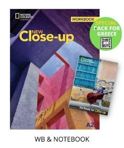 NEW CLOSE UP A2 WORKBOOK SPECIAL PACK FOR GREECE (WORKBOOK-NOTEBOOK)
