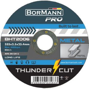   THUNDER-CUT  BORMANN  BHT2006 355X2.5X25.4MM 10 (035633)
