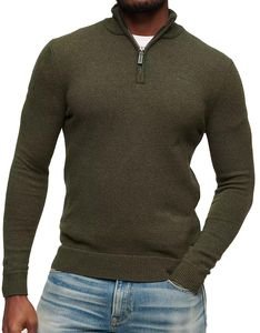  SUPERDRY OVIN ESSENTIAL EMB KNIT HENLEY M6110563A  (L)