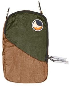  TICKETTOTHEMOON TRAVEL CUBE S BROWN/ARMY GREEN