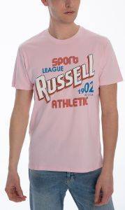  RUSSELL ATHLETIC SPORT LEAGUE S/S CREWNECK TEE  (L)