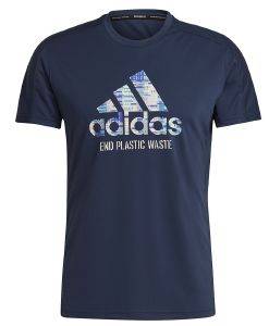  ADIDAS PERFORMANCE RUN FOR THE OCEANS GRAPHIC TEE  