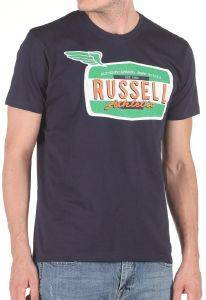  RUSSELL ATHLETIC WINGS S/S CREWNECK TEE  