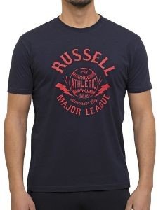  RUSSELL ATHLETIC STITCH S/S CREWNECK TEE   (S)