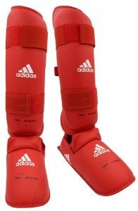   ADIDAS SHIN GUARD WITH REMOVABLE INSTEP WKF APPROVED 661.35  (M)