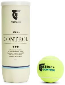  TRETORN SERIE+ CONTROL 3 TUBE TENNIS BALLS