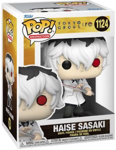 FUNKO POP! ANIMATION: TOKYO GHOUL RE - HAISE SASAKI IN WHITE OUTFIT # VINYL FIGURE