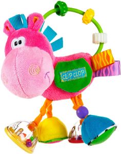   PLAYGRO TOY BOX CLOPETTE ACTIVITY RATTLE PINK