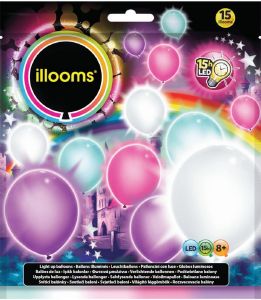    GIOCHI PREZIOSI ILLOOMS LED BALLOONS MIXED 15 [LLM16000]