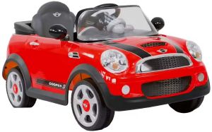 ROLLPLAY  RC MINI COOPER S ROADSTER 6V-RED