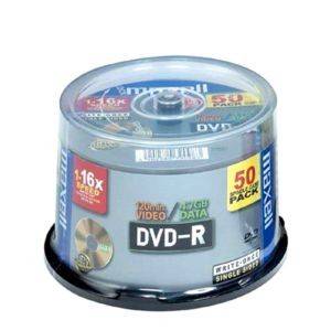 MAXELL DVD-R 4,7GB 16X CAKEBOX 50