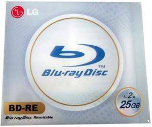 LG BLU-RAY BD-RE 1-2X 25GB JEWEL CASE