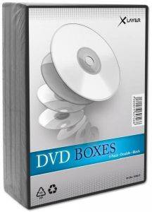 DVDBOX 2 DVDS XLAYER BLACK 5 ΤΕΜ