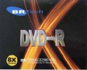 BR-TECH DVD-R 4.7GB 8X SLIMECASE 10PCS