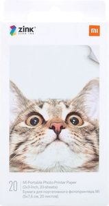 XIAOMI MI PORTABLE PHOTO PRINTER PAPER  2X3-INCH, 20-SHEETS