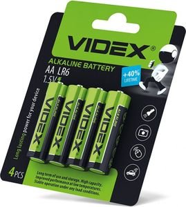  VIDEX ALKALINE LR6/AA 4