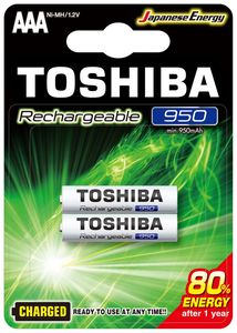  TOSHIBA AAA 950MAH 2