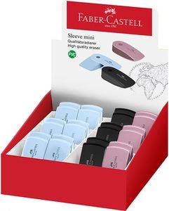  FABER CASTELL SLEEVE MINI SKY BLUE/BLACK/ROSE 6 