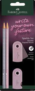  FABER CASTELL 218480 SPARKLE II GREY/ROSE 2 ,,