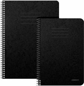   LOGIGRAF COVER BLACK WIRELOCK 5  B5 / 17  25 CM  (150)