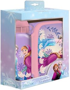 ΣΕΤ ΦΑΓΗΤΟΥ DISNEY FROZEN ΦΑΓΗΤΟΔΟΧΕΙΟ 800 ML & ΠΑΓΟΥΡΙ ΑΝΟΞΕΙΔΩΤΟ 500 ML