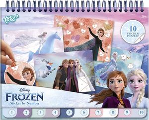 DISNEY FROZEN TOTUM STICKER BY NUMBER PAD