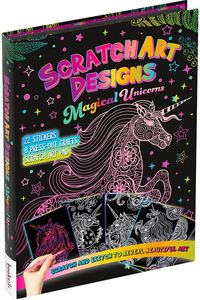 CRAFT FOLDERS: UNICORN SCRATCH ART