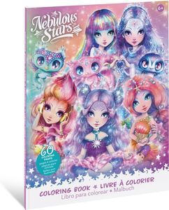 COLORING BOOK UNIVERSE NEBULOUS STARS