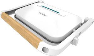 ΤΟΣΤΙΕΡΑ ΓΚΡΙΛΙΕΡΑ CECOTEC ROCK’NGRILL 1300 WOOD W 03496 ΛΕΥΚΗ