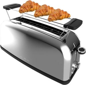  2  CECOTEC TOASTIN TIME 850 RETRO INOX LONG 04816 