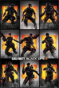POSTER CALL OF DUTY BLACK OPS 4 CHARACTERS (61X91.5CM)