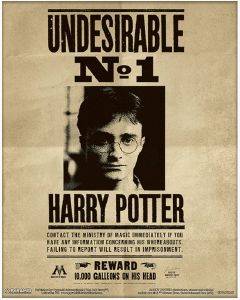POSTER HARRY POTTER SIRIUS BLACK WANTED (61X91.5CM)