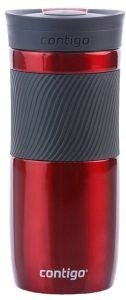  CONTIGO SNAPSEAL BYRON VACUUM INSULATED STAINLESS STEEL RED 470ML