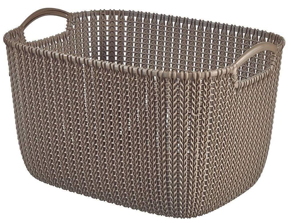 ΚΑΛΑΘΙ CURVER KNIT ΠΛΑΣΤΙΚΟ ΚΑΦΕ 8L 30X22X17CM φωτογραφία