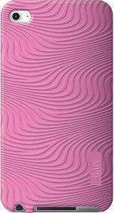 ILUV ICC613 MOXIE SOFT PATTERNED SILICONE CASE FOR IPOD TOUCH 5 PINK