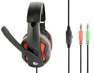 GEMBIRD GHS-03 GAMING HEADSET WITH VOLUME CONTROL MATTE BLACK
