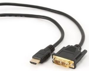CABLEXPERT CC-HDMI-DVI-0.5M HDMI TO DVI CABLE (SINGLE LINK) 0.5M