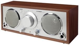 FIRST AUSTRIA FA-1907-1 TABLE ANALOGUE RADIO WITH AUX-IN 20W