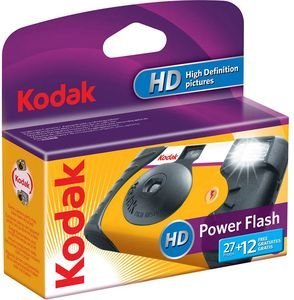 KODAK POWER FLASH SINGLE USE CAMERA 27+12 EXPOSURES