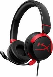 HYPERX CLOUD MINI GAMING HEADSET FOR NINTENDO SWITCH / PC / PS4 / PS5 / XBOX BLACK (7G8F4AA)