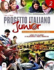 PROGETTO ITALIANO JUNIOR 2 LIBRO DI CLASSE QUADERNO DEGLI ESERCIZI+CD